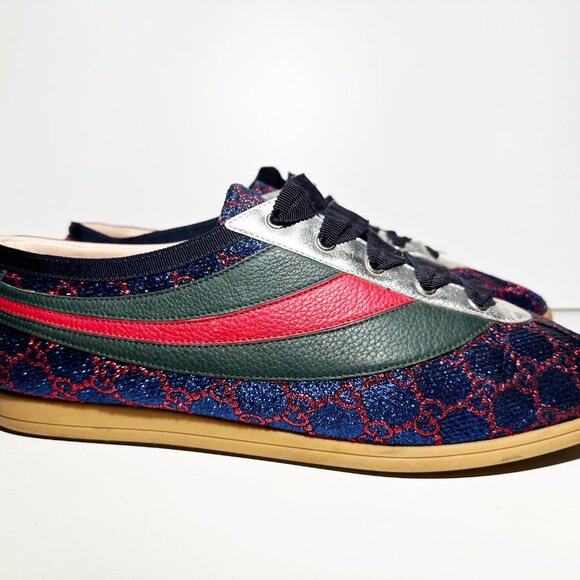 Gucci GG Glitter Bee Sneakers (Men’s) - Picture 4 of 10